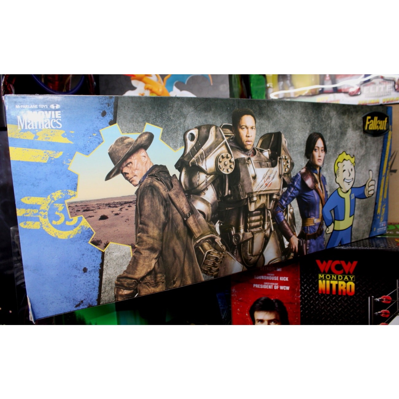 McFarlane FALLOUT 4 pack LUCY, MAXIMUS, THE GHOUL & VAULT BOY STATUE FIGURES 6&Prime;