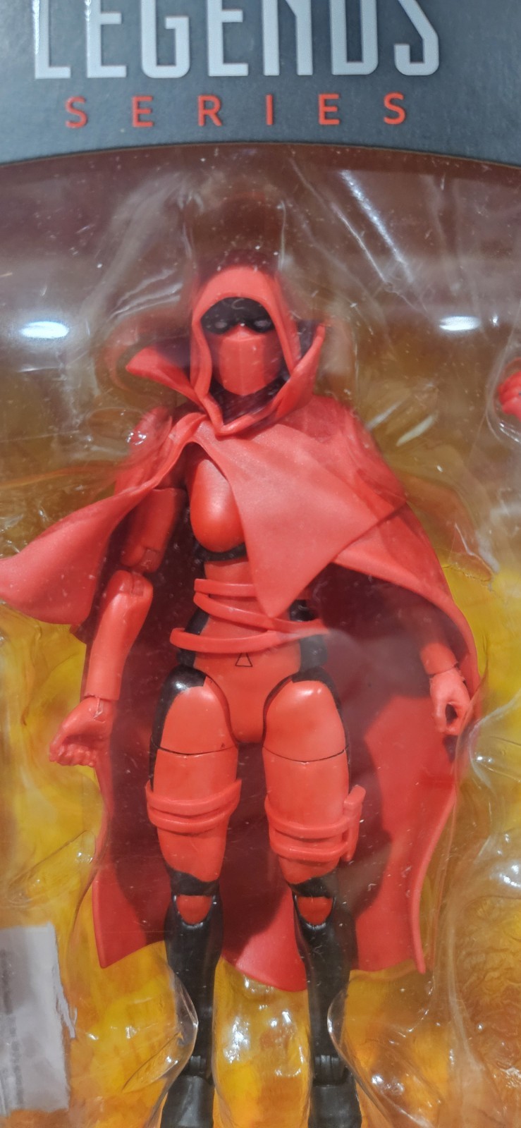 Marvel Legends Zabu Wave – Red Widow Action Figure (No BAF Piece) Open Packaging