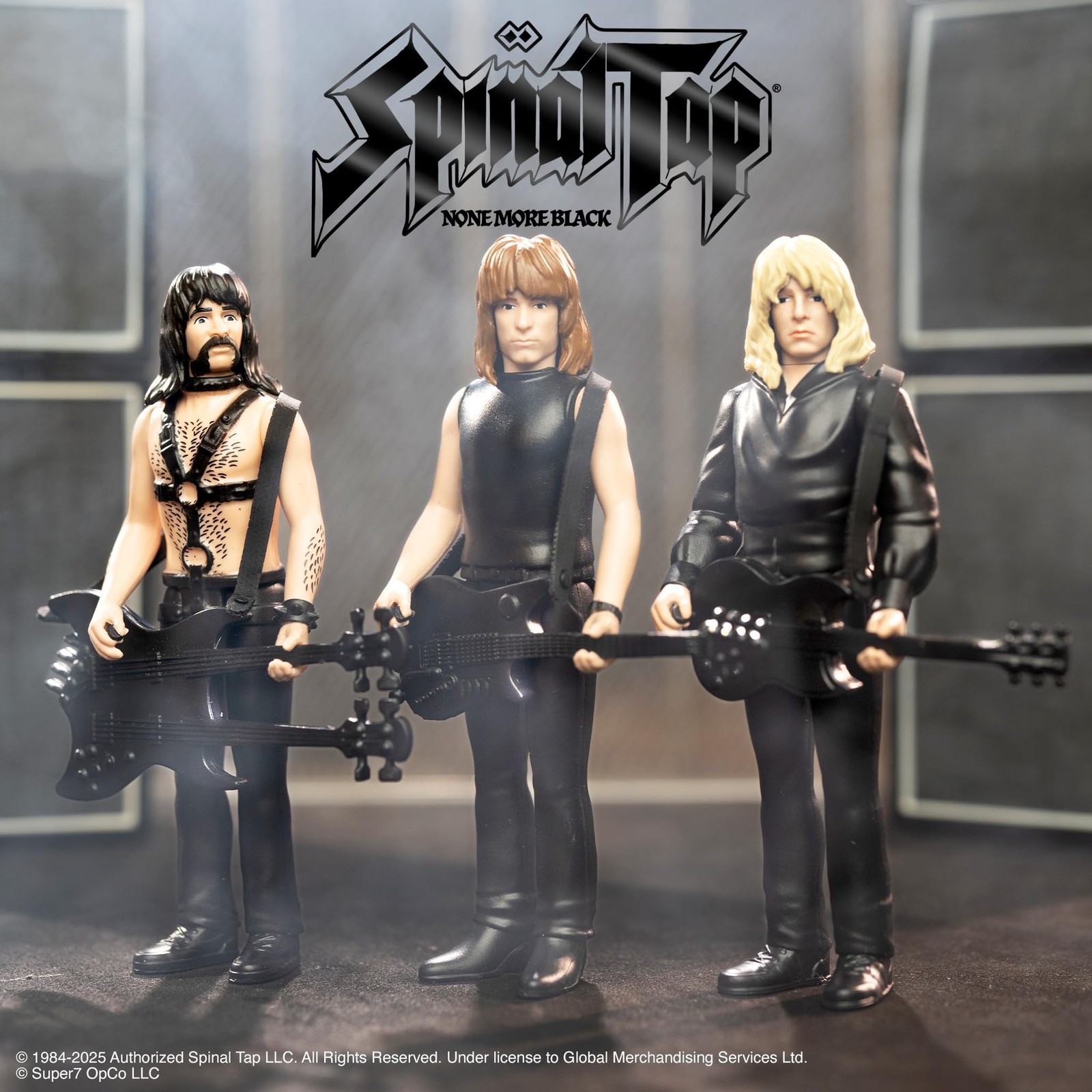 Super7 Spinal Tap Reaction Figures Wave 02 – David St. Hubbins None More Black A