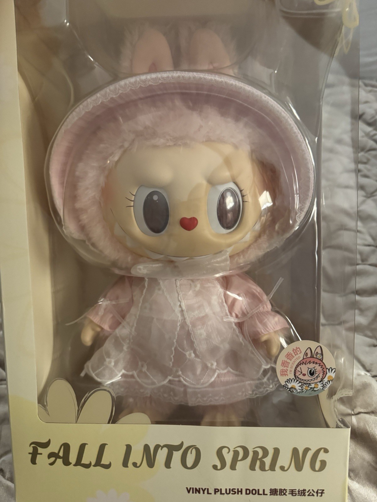 🇺🇸NewAuth POPLAND Monsters RARE SCENTED MOKOKO Fall Into Spring BIG LABUBU