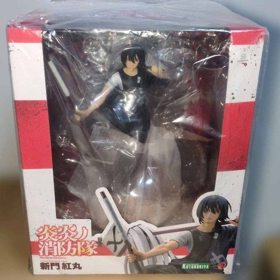 Kotobukiya ARTFX J Benimaru Shinmon Figure Fire Force 1/8 UNOPENED BOX DAMAGED