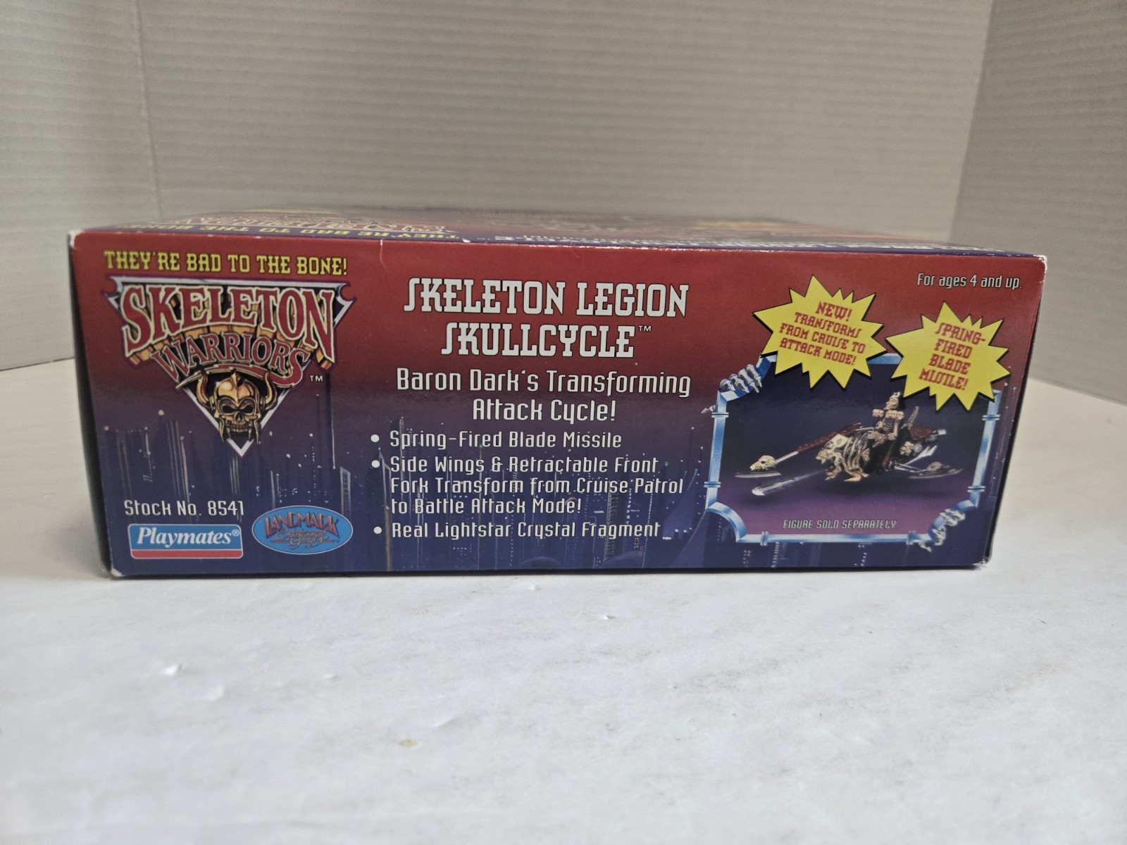 1994 Skeleton Warriors Legion Skullcycle Playmates Vintage Box And Inserts ONLY