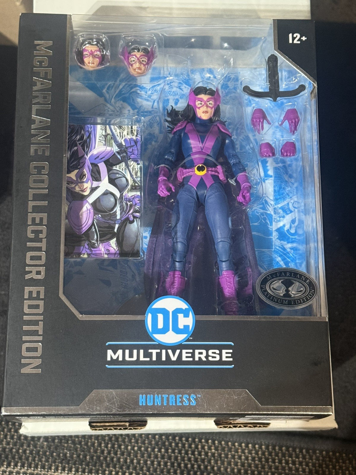 McFarlane Toys DC Multiverse Collector Edition #23 The Huntress PLATINUM Chase