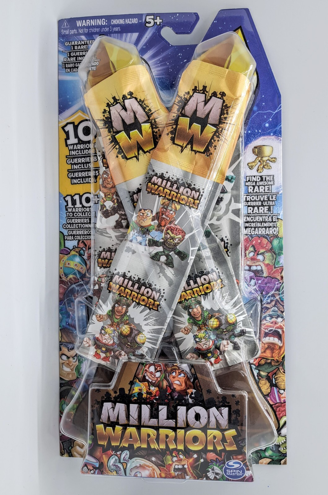 Sealed MILLION WARRIORS 10 Pack BLIND MINI FIGURE 1 Rare Guaranteed Collectible