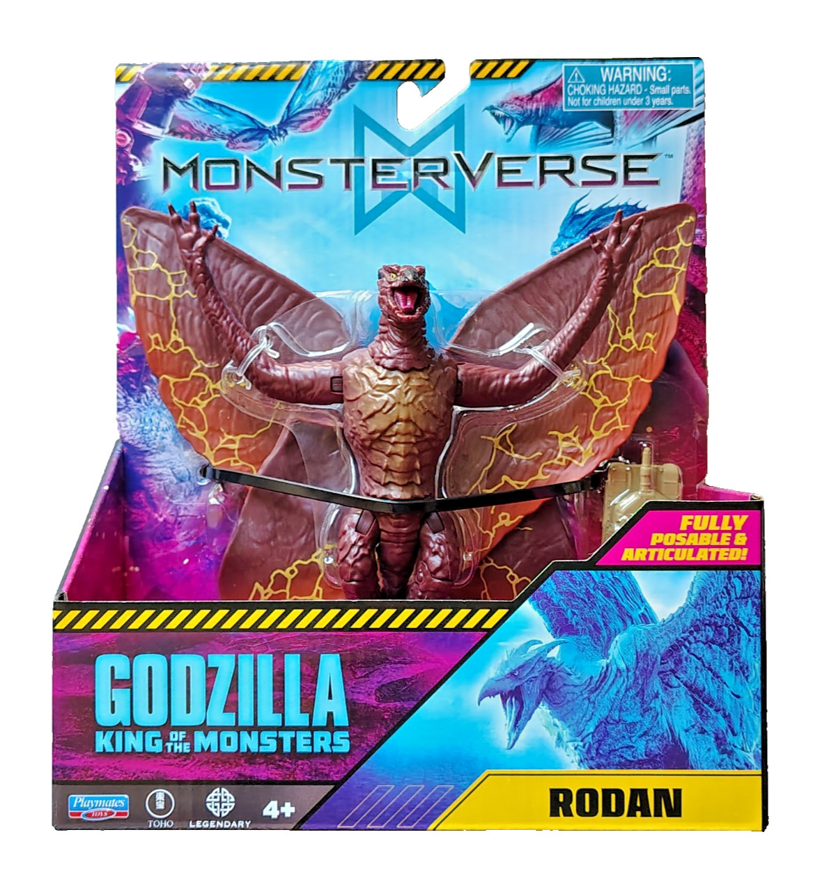 Playmates MonsterVerse Godzilla: King Of The Monsters RODAN 6&Prime; Figure NEW 2025