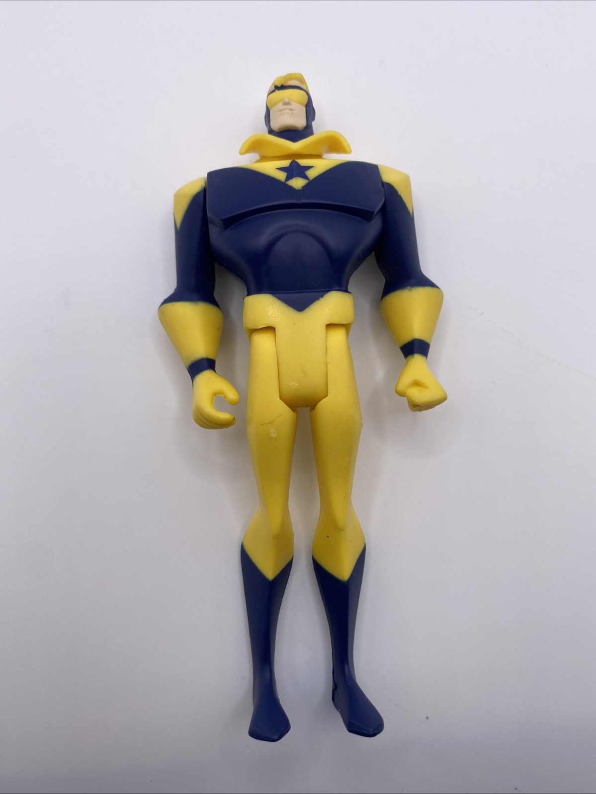 DC Universe Justice League Unlimited Fan Booster Gold 5&Prime; Action Figure Loose