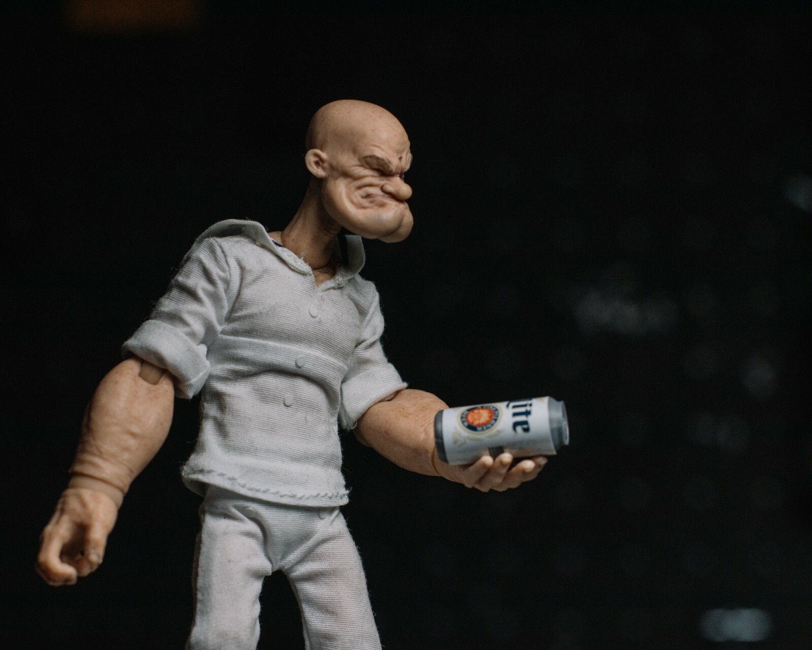 Miniature Beer Can Accessory for Legends, Mezco, NECA Action Figure/Dollhouse