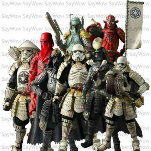Boxed 7&Prime; Figure Model Movie Darth Vader Samurai Darth Maul Realization Toys Gift