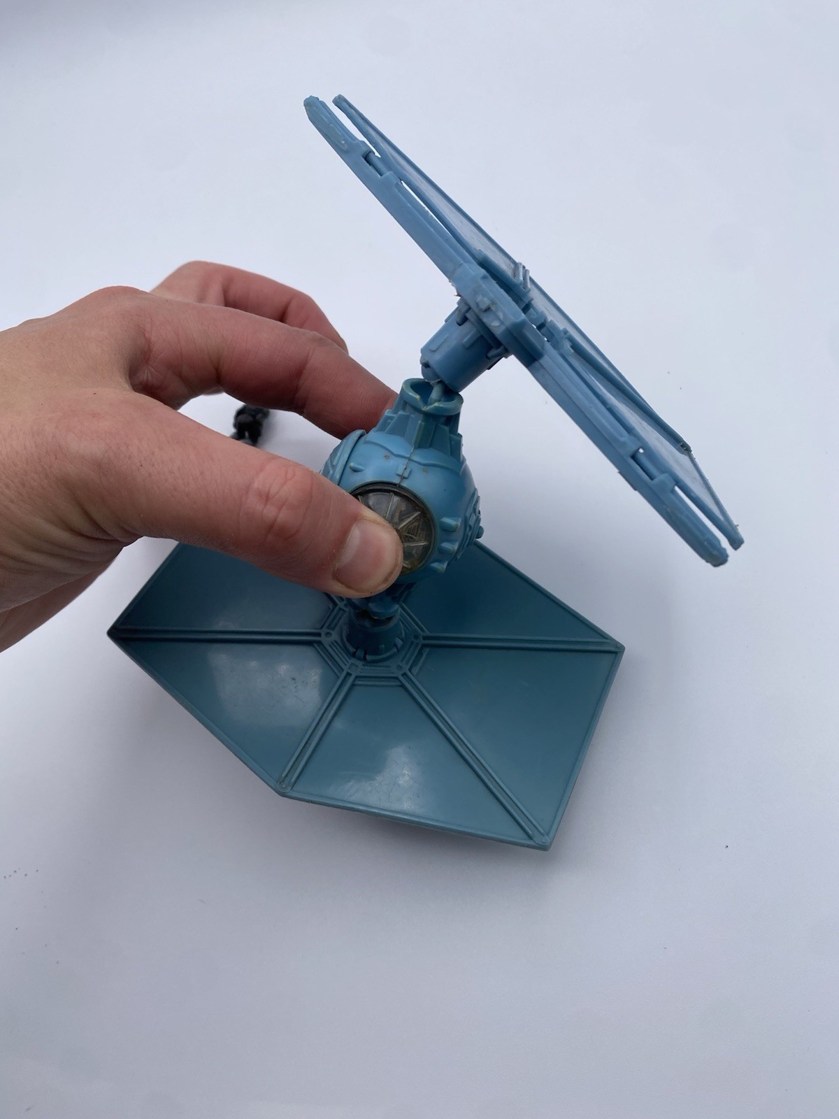 Battle Damage Tie Fighter 100% Complete Star Wars Micro Collection 1982 Kenner