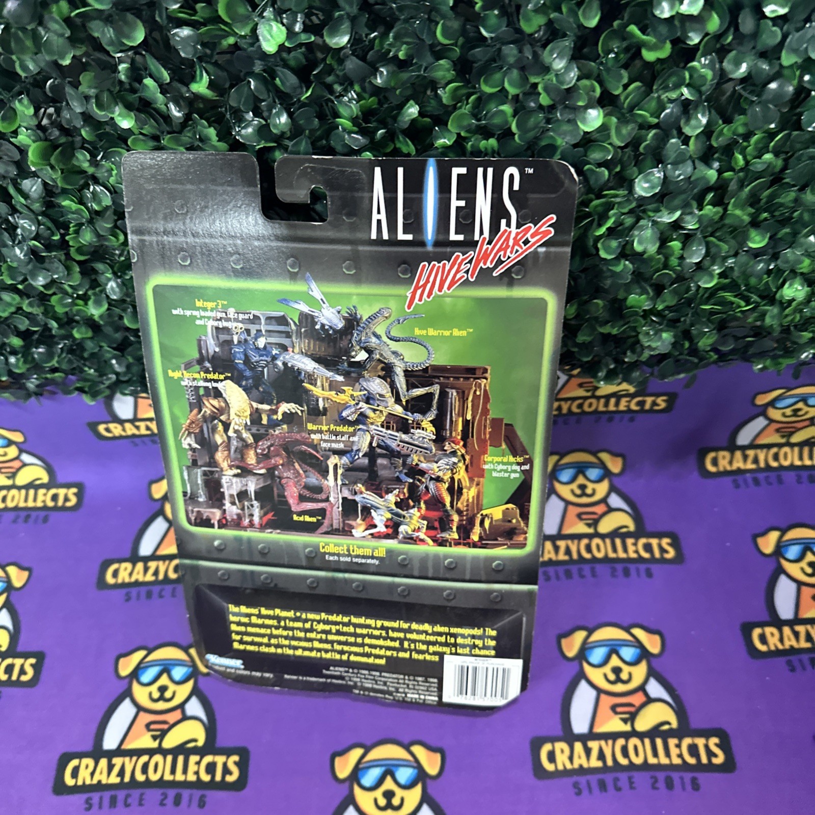 Aliens Hive Wars INTERGER 3 Warrior Figure Set Cyborg Bug Kenner 1998 MOC NEW
