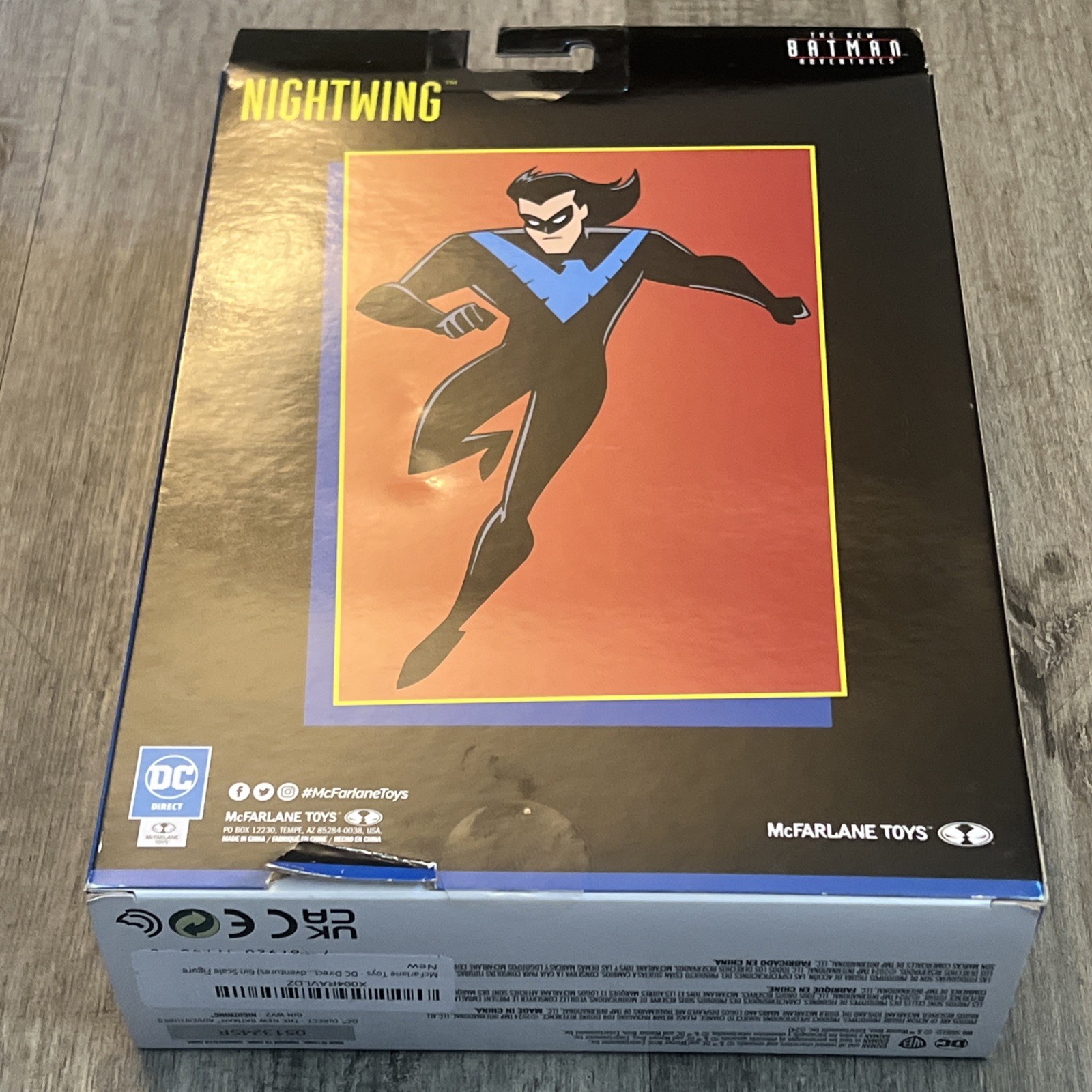 McFarlane DC Direct The New Batman Adventures Nightwing 2024 6&Prime; Action Figure