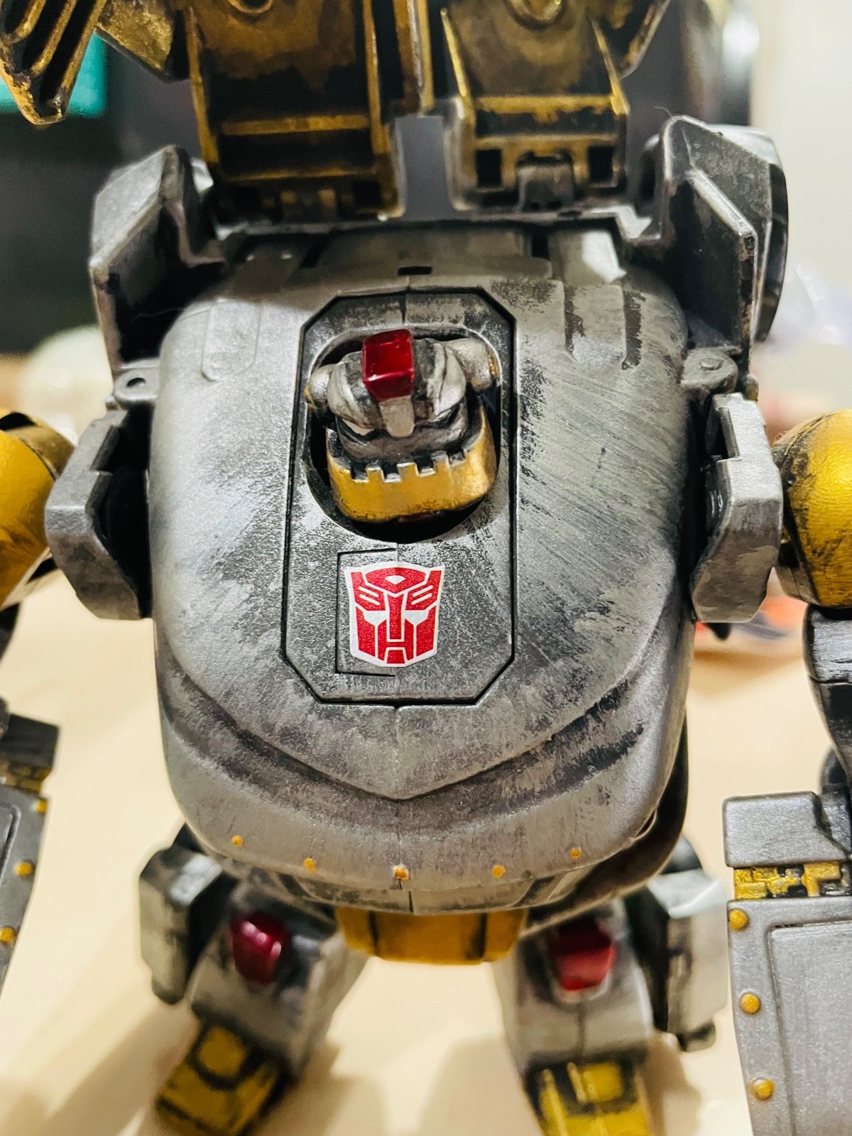 Custom Painted Transformer Steampunk Bulkhead