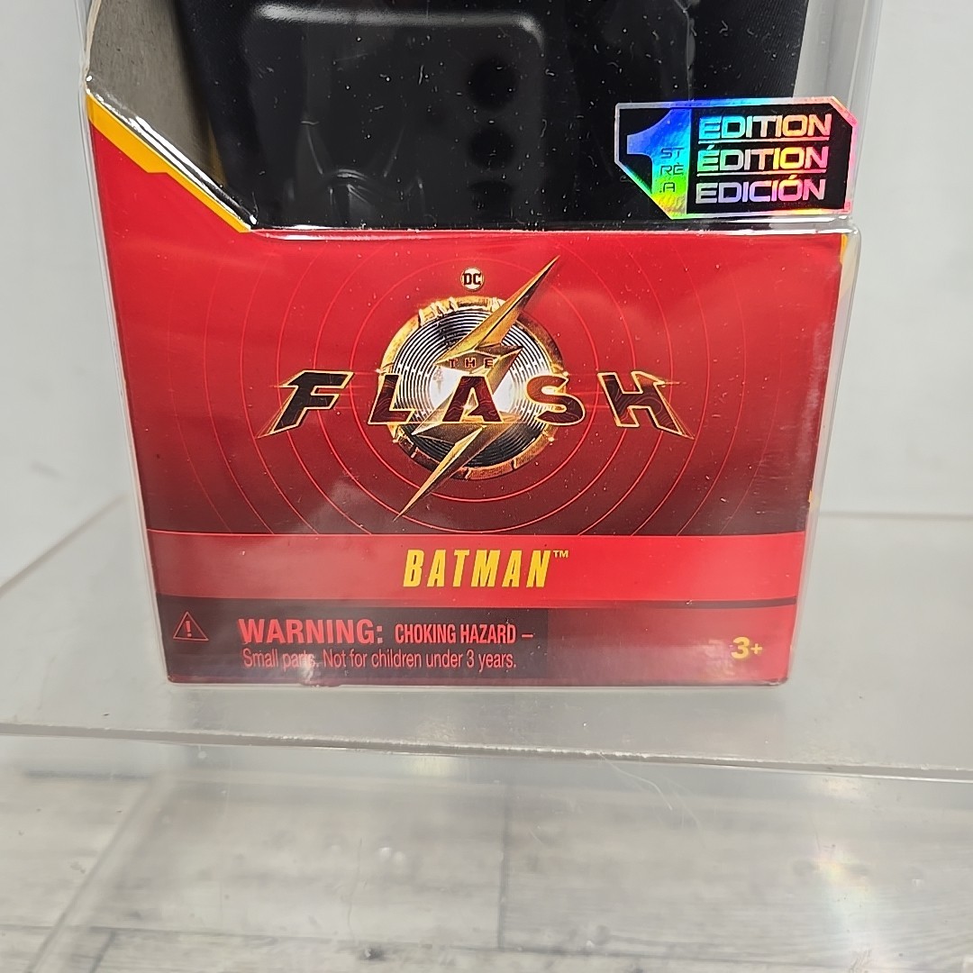 New 2022 Spin Master DC The Flash 12&Prime; Batman Action Figure Sealed 1st Edition