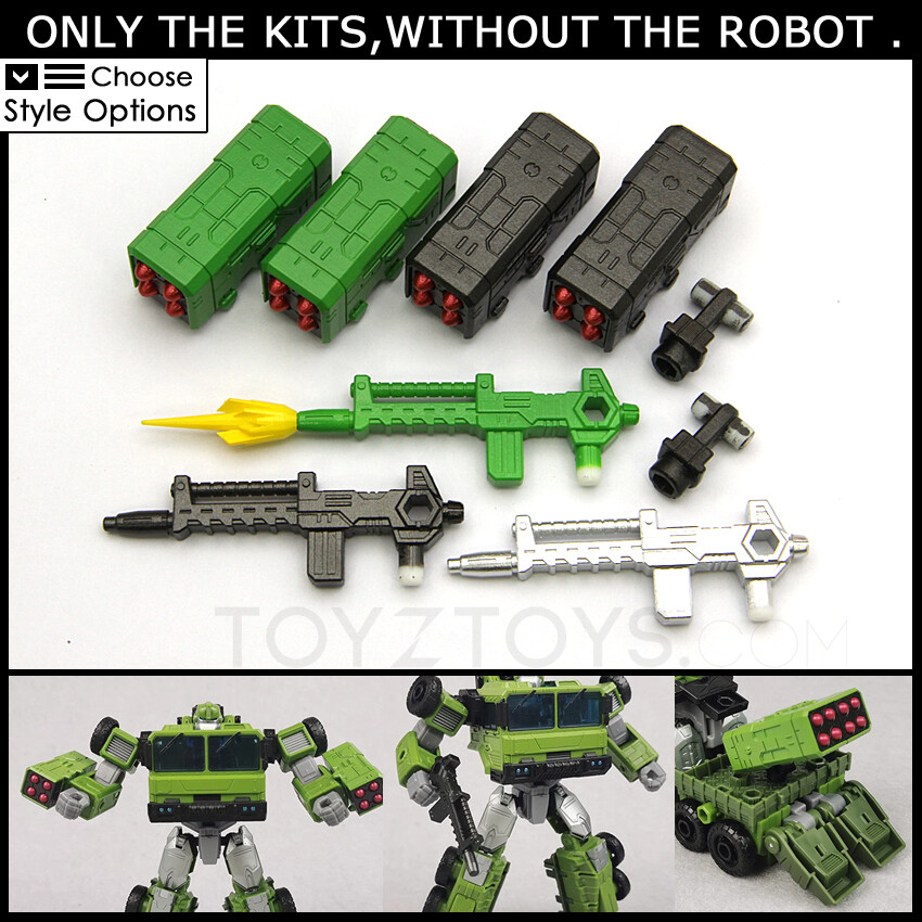 Matrix Workshop M-72 Missile Gun Upgrade Kit For Legacy Bulkhead – Gun Weapon