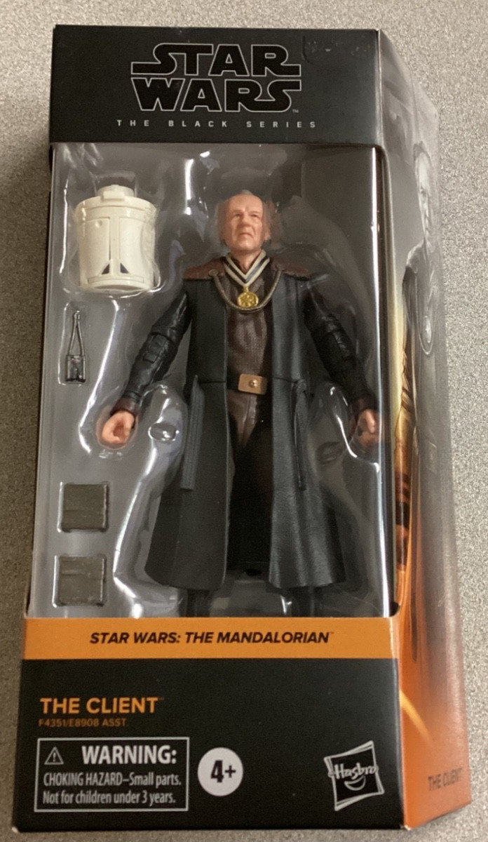 Star Wars 6&Prime; Black Series THE CLIENT (The Mandalorian) MAN20 – NIB Sealed