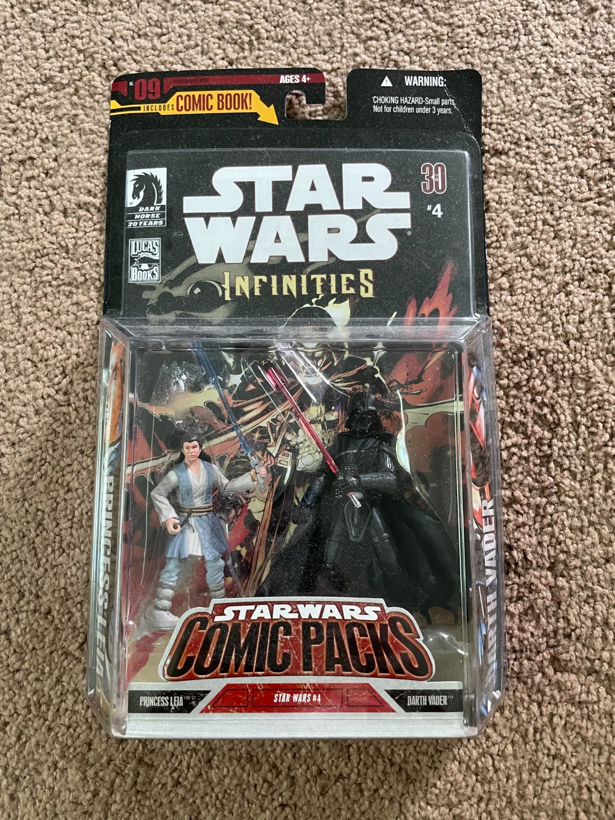 Hasbro Star Wars Comic Packs STAR WARS INFINITIES #4 2007 BRAND NEW