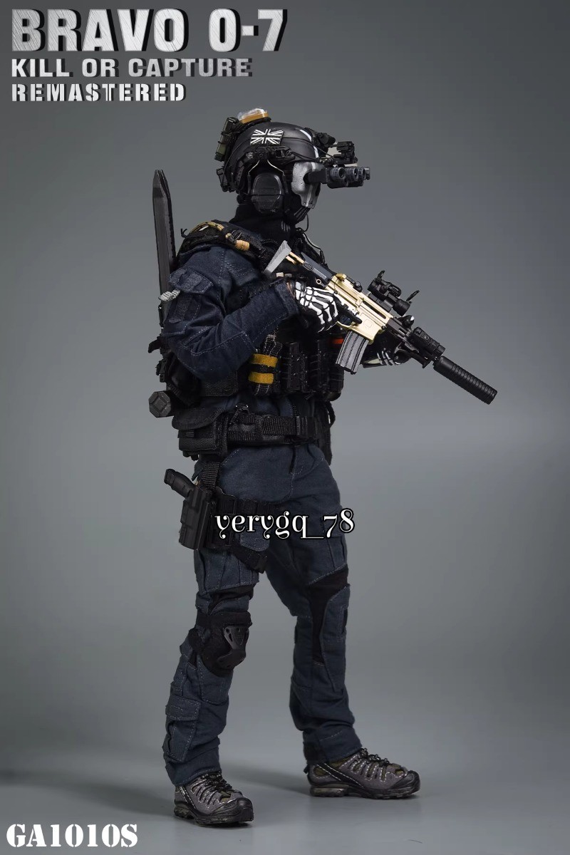 Easy & Simple ES-GA1010S BRAVO 0-7 Ghost 1/6 Action Figure In Stock