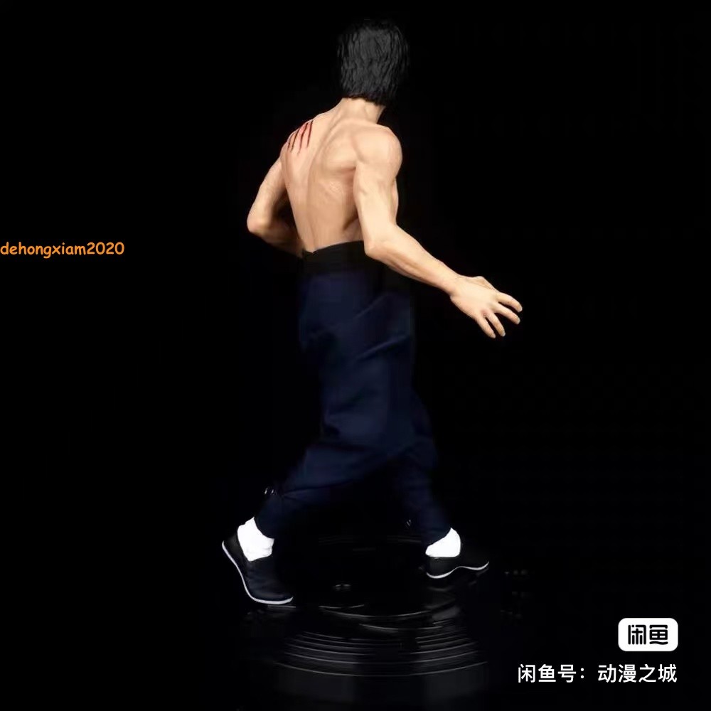 Bruce Lee 77th Anniversary Edition Statue Enter The Dragon Three-headed Figures