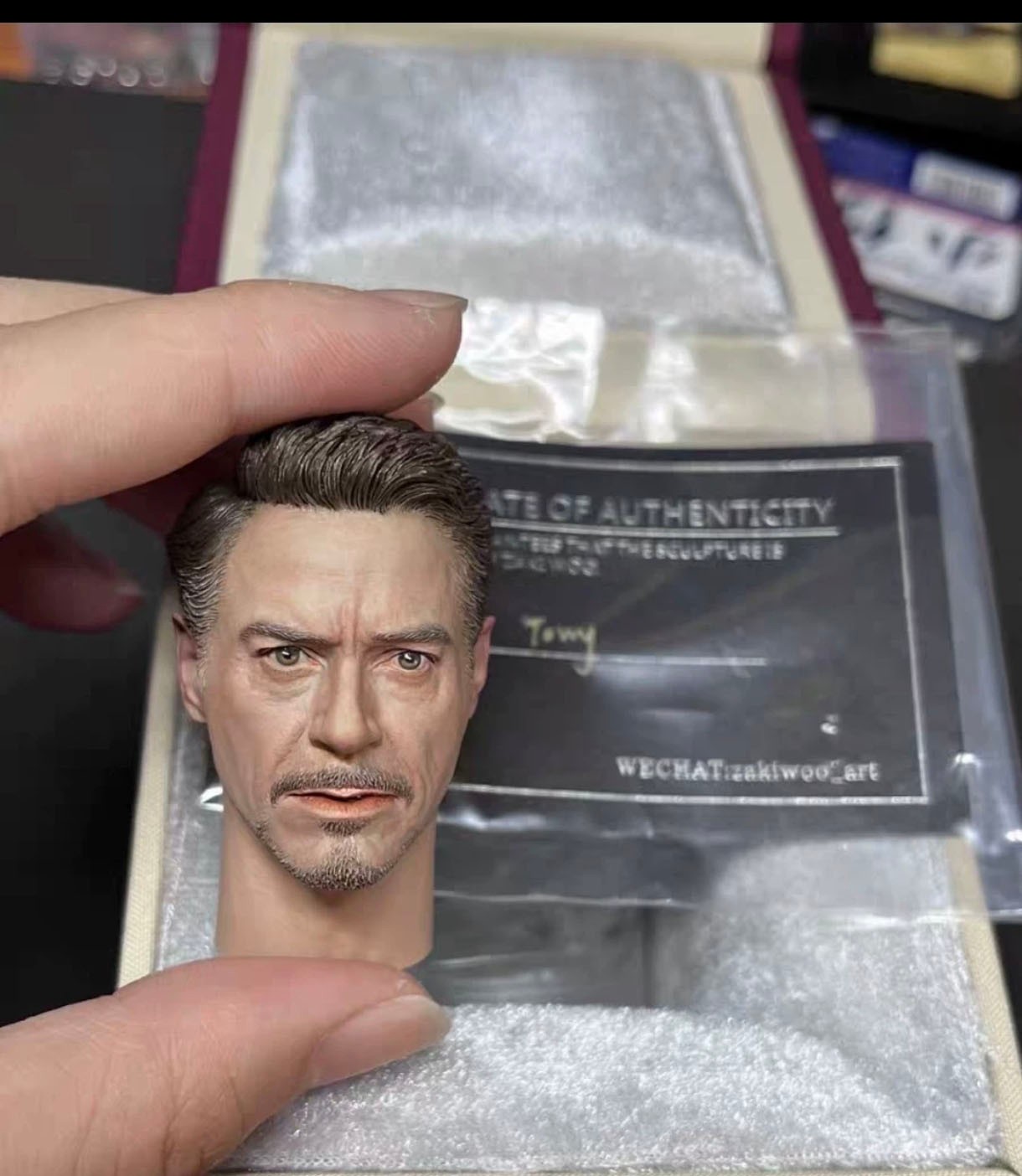 MK10 TOPO Studio Marvel Robert Downey Jr. Iron Man Nano battle suit version
