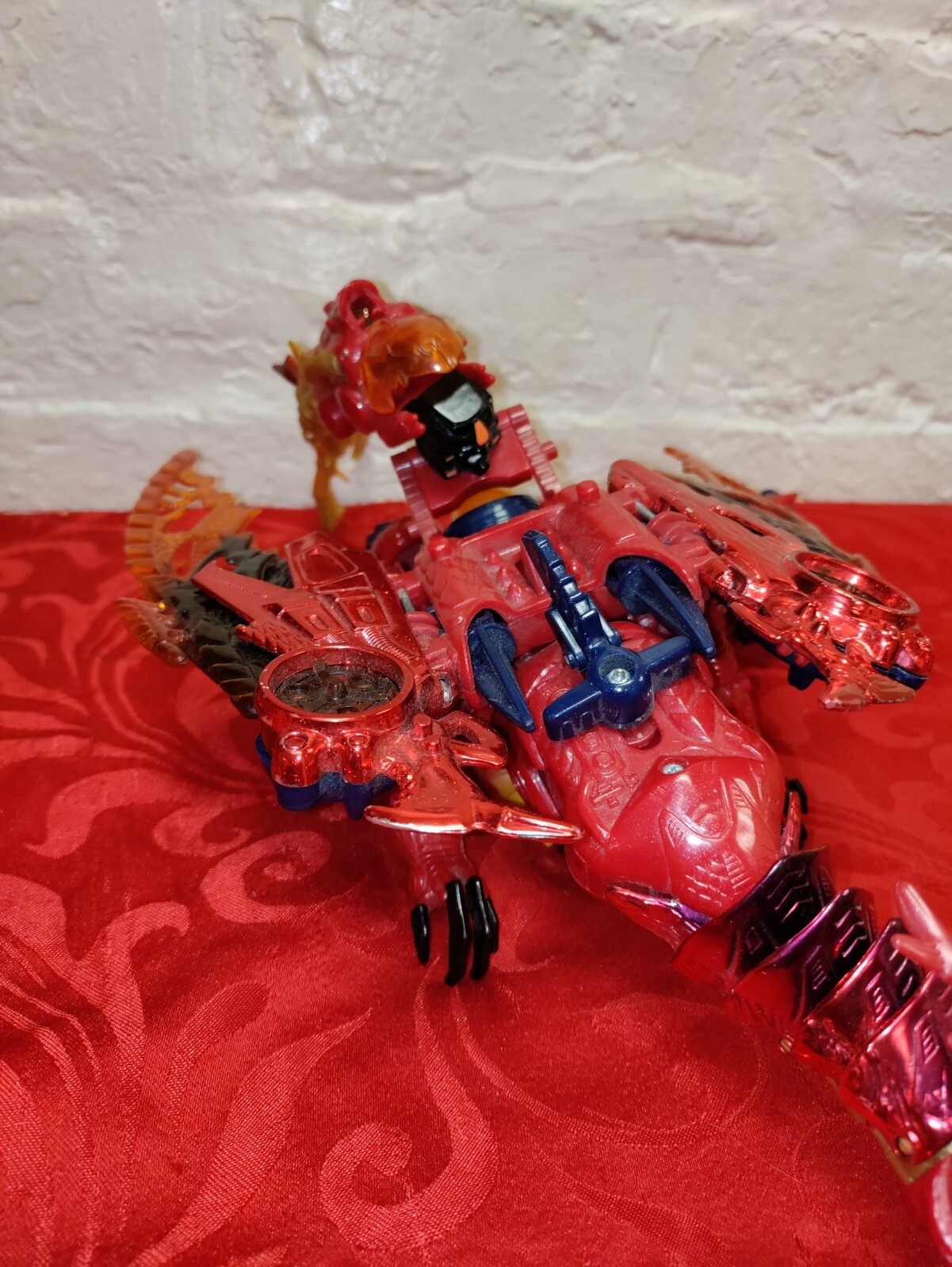 Transformers Beast Wars Transmetal 2 Megatron Dragon For Parts Incomplete Figure