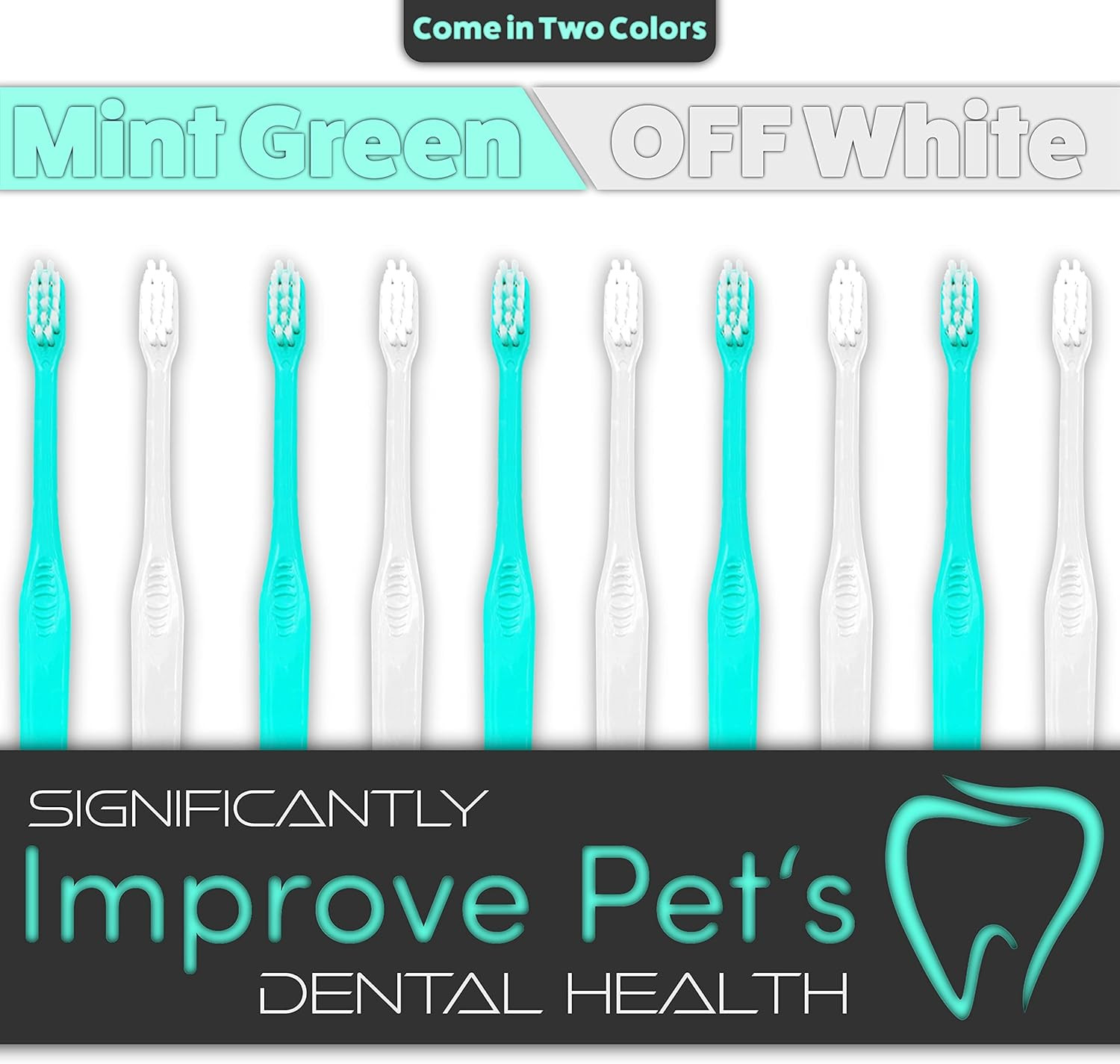 Toothbrush for Small Dogs & Cats – Soft and Extra Small Toothbrush Designed for