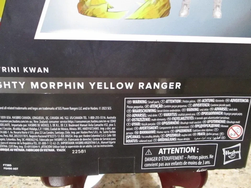 Power Rangers Lightning Collection Remastered Mighty Morphin Yellow Ranger
