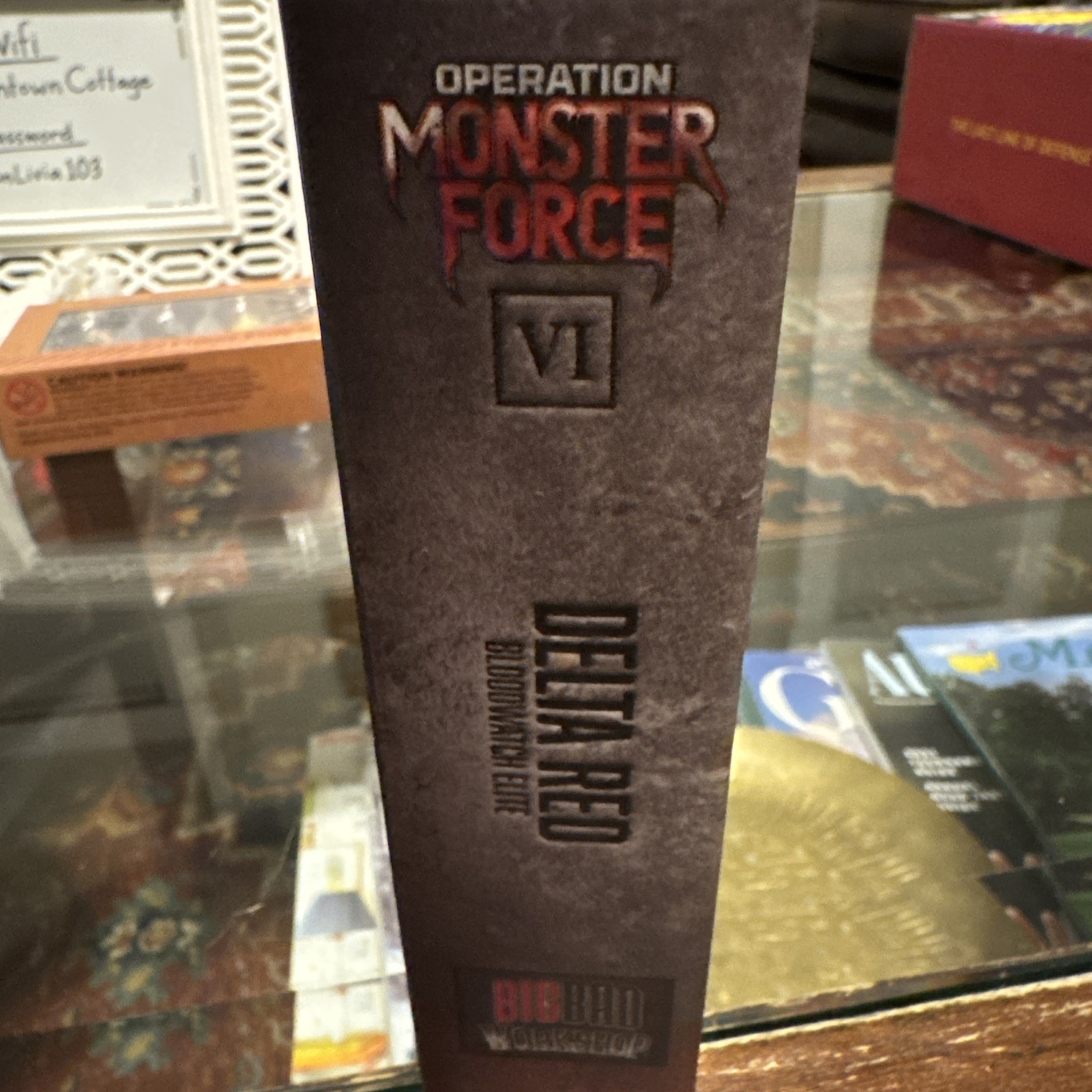 Operation Monster Force Delta Red Bloodwatch Elite 1:18 3.75&Prime; JoeFest Exclusive