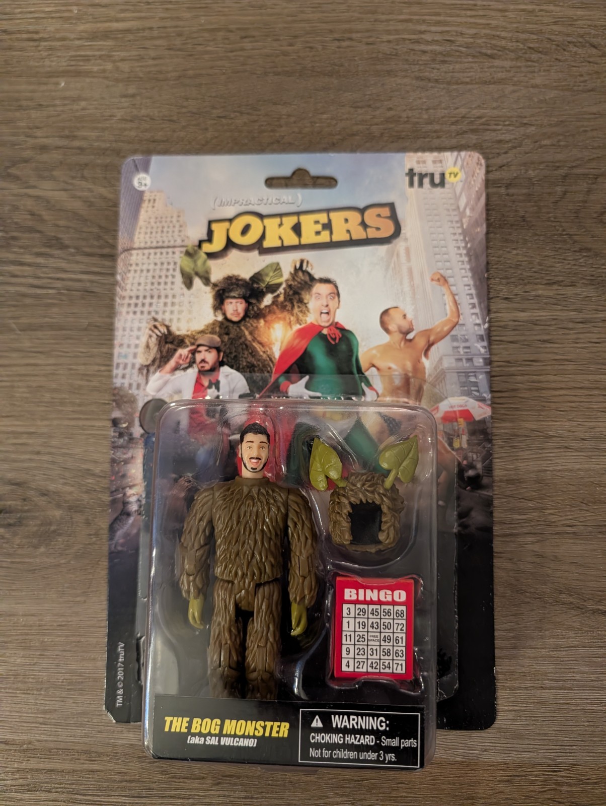 Impractical Jokers 4&Prime; Action Figure Brain Q, Joe, Sal, Mur Set Of 4 See All Pics