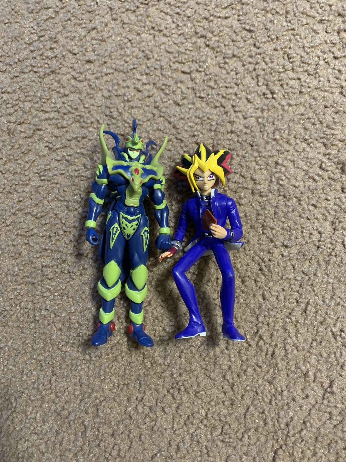 Yu-Gi-Oh Black Luster Soldier Action Figure Lot Of 2 Figures