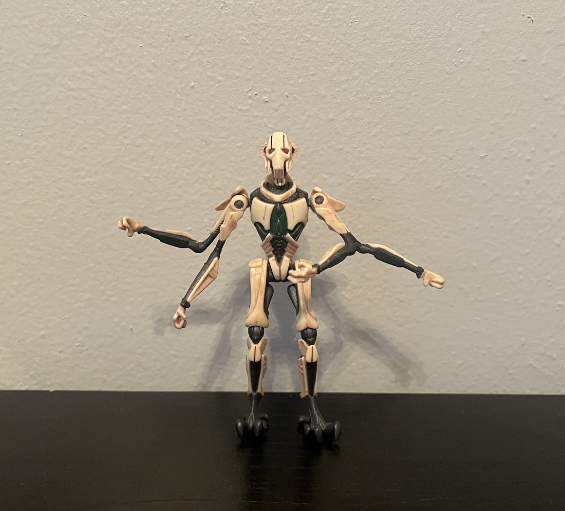 Star Wars Revenge Of The Sith Collection General Grievous 3.75 4 Arm Attack