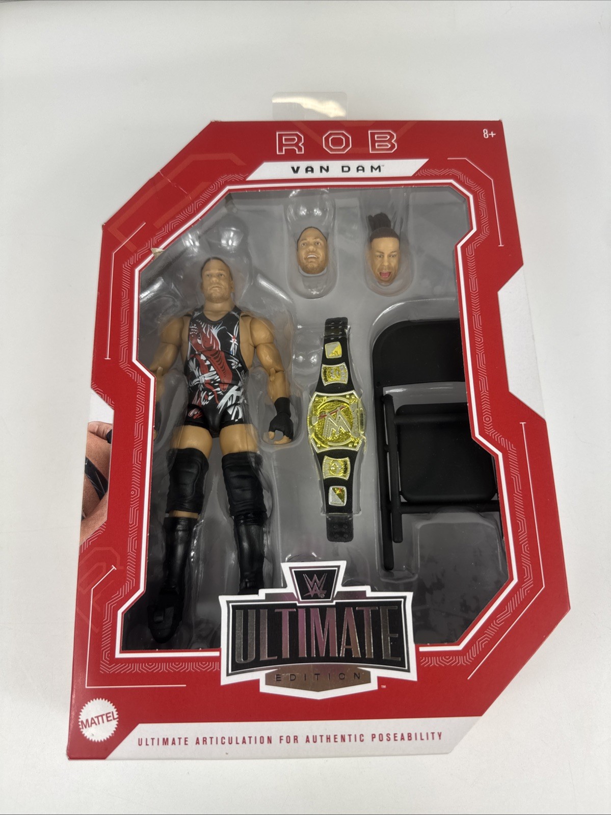 MATTEL WWE ULTIMATE EDITION ROB VAN DAM ACTION FIGURE Wrestling 2023