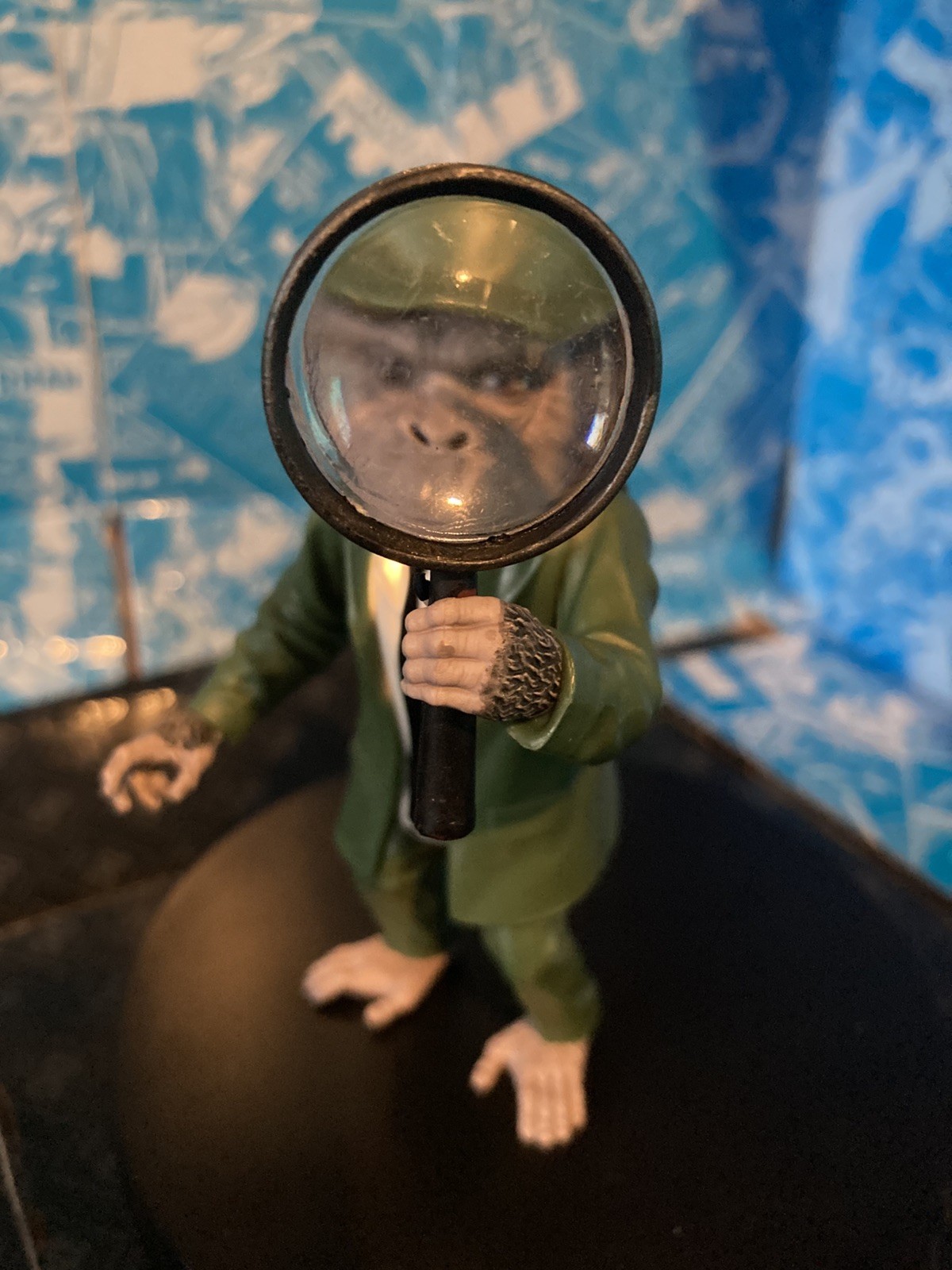 Detective Chimp Comic Style MAGNIFYING GLASS for Action Figures-Custom Fodder