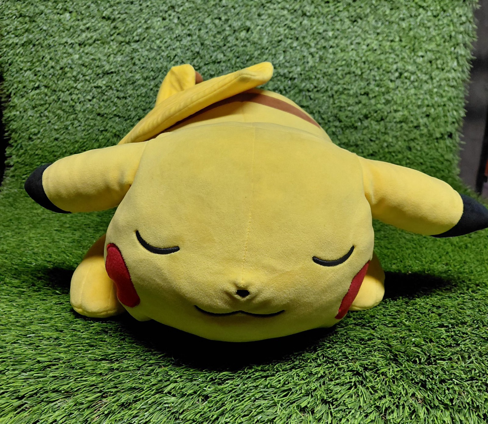 Pokemon Sleeping Pikachu Plush Soft Jumbo Large Pillow Buddy 18” Jazwares 2022