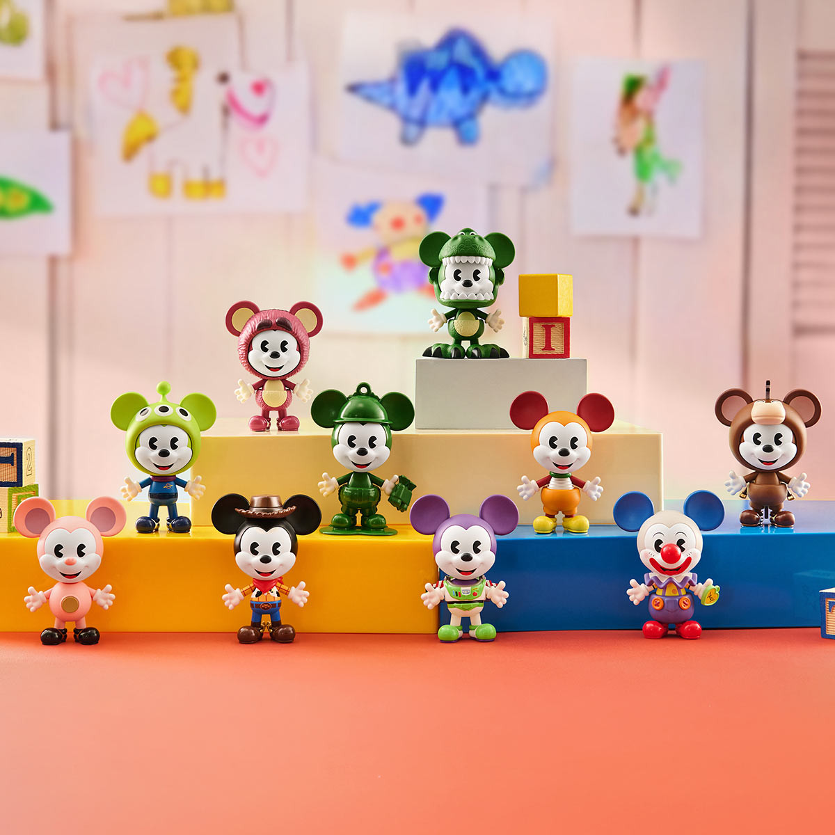 Authentic Disney Mickey Remixed Mickey Meets Pixar Series Confirmed Figure