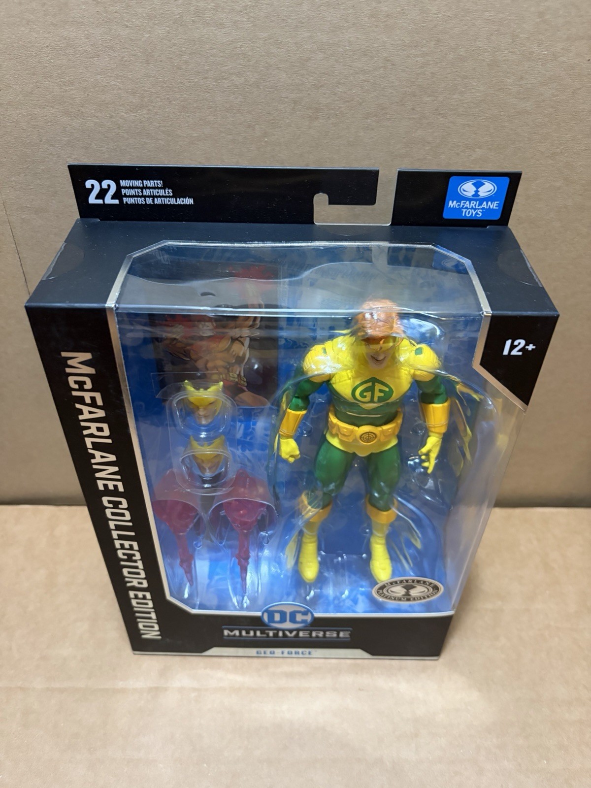 2026 McFarlane DC Collector Edition – The Outsiders: GEO-FORCE (PLATINUM CHASE)
