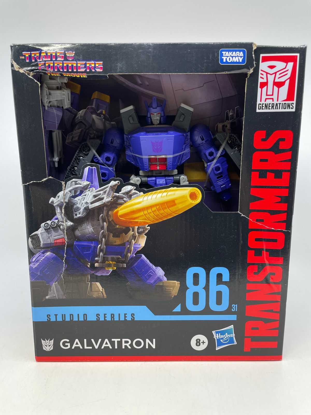 Transformers Toys Studio Series Leader Class The The Movie 86-31 Galvatron, 8.5-