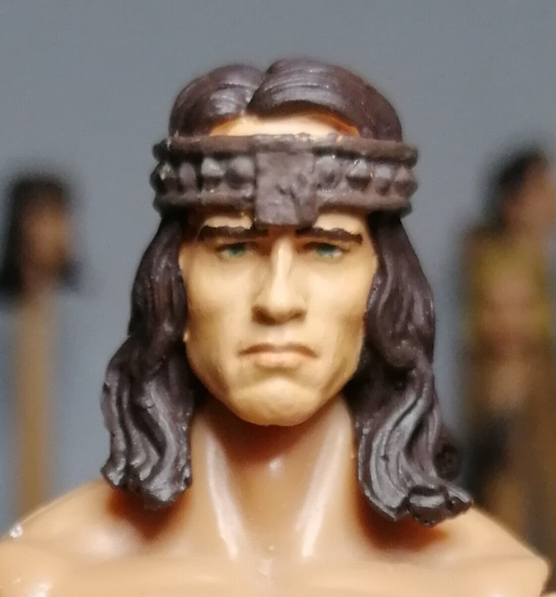 128 CONAN SCHWARZENEGGER – custom resin headcast