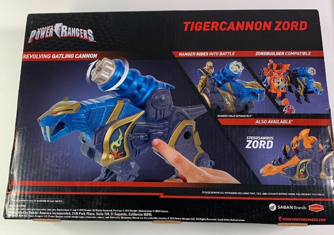 Power Rangers Action Figure, Sabretooth