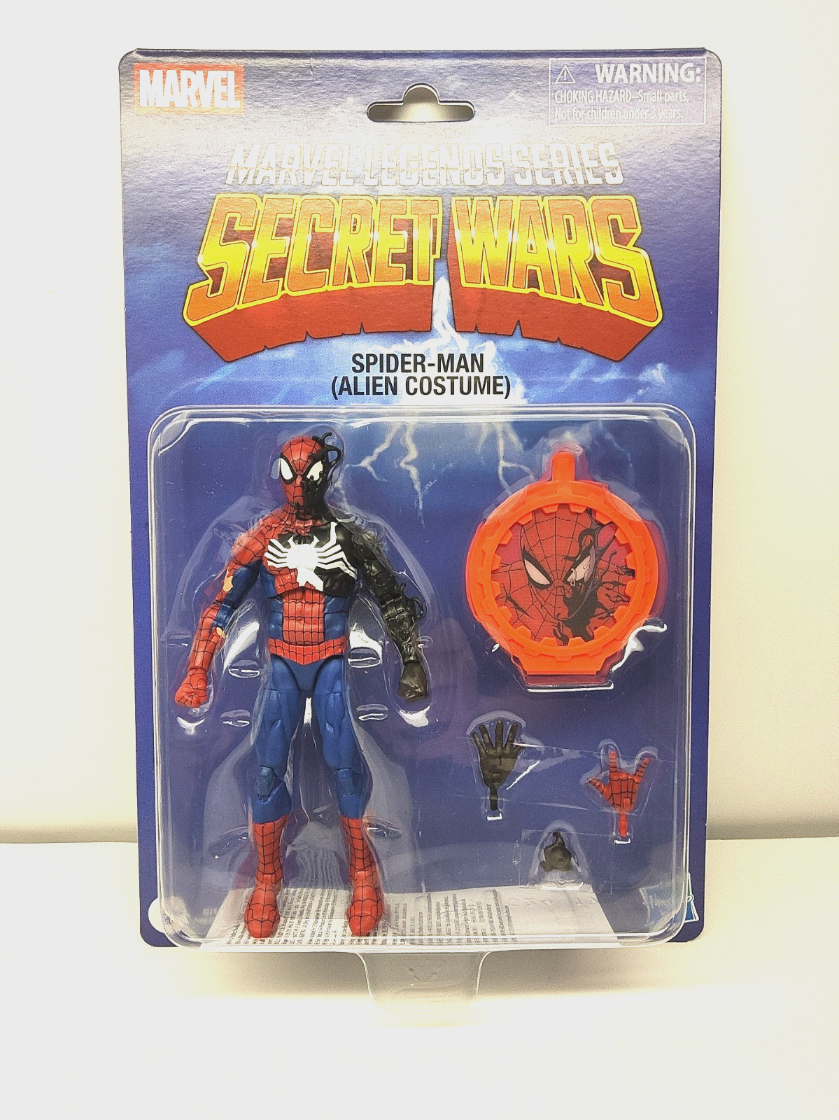 Marvel Legends Secret Wars Spider-Man Alien Costume Hasbro Figure New & Sealed