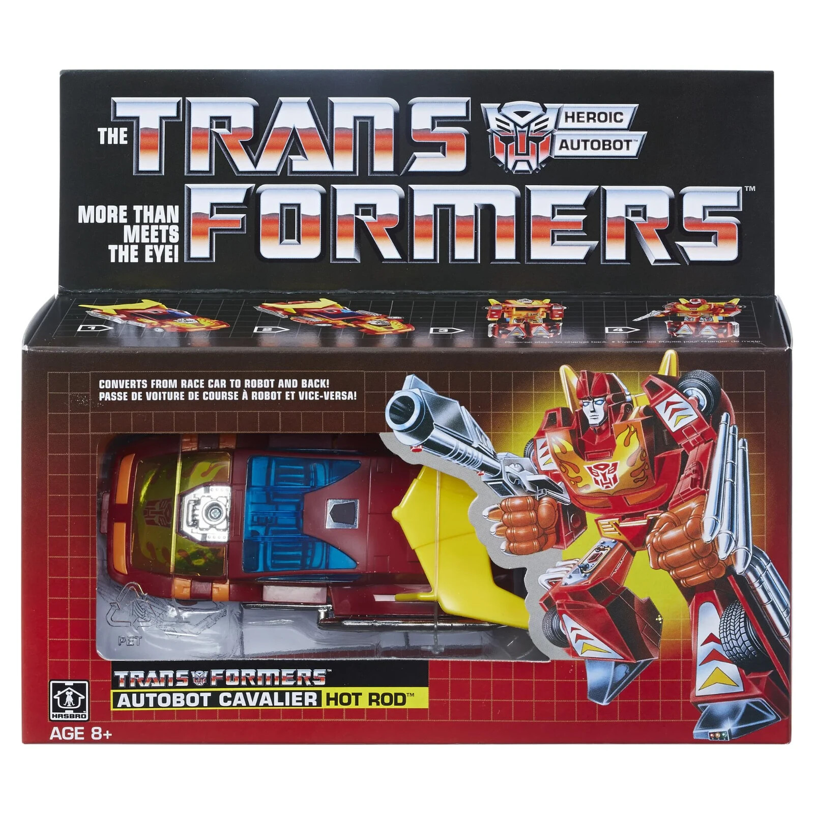 Transformers Hot Rod Cavalier G1 Reissue Walmart Exclusive 2017 BUY IT NOW! NEW!