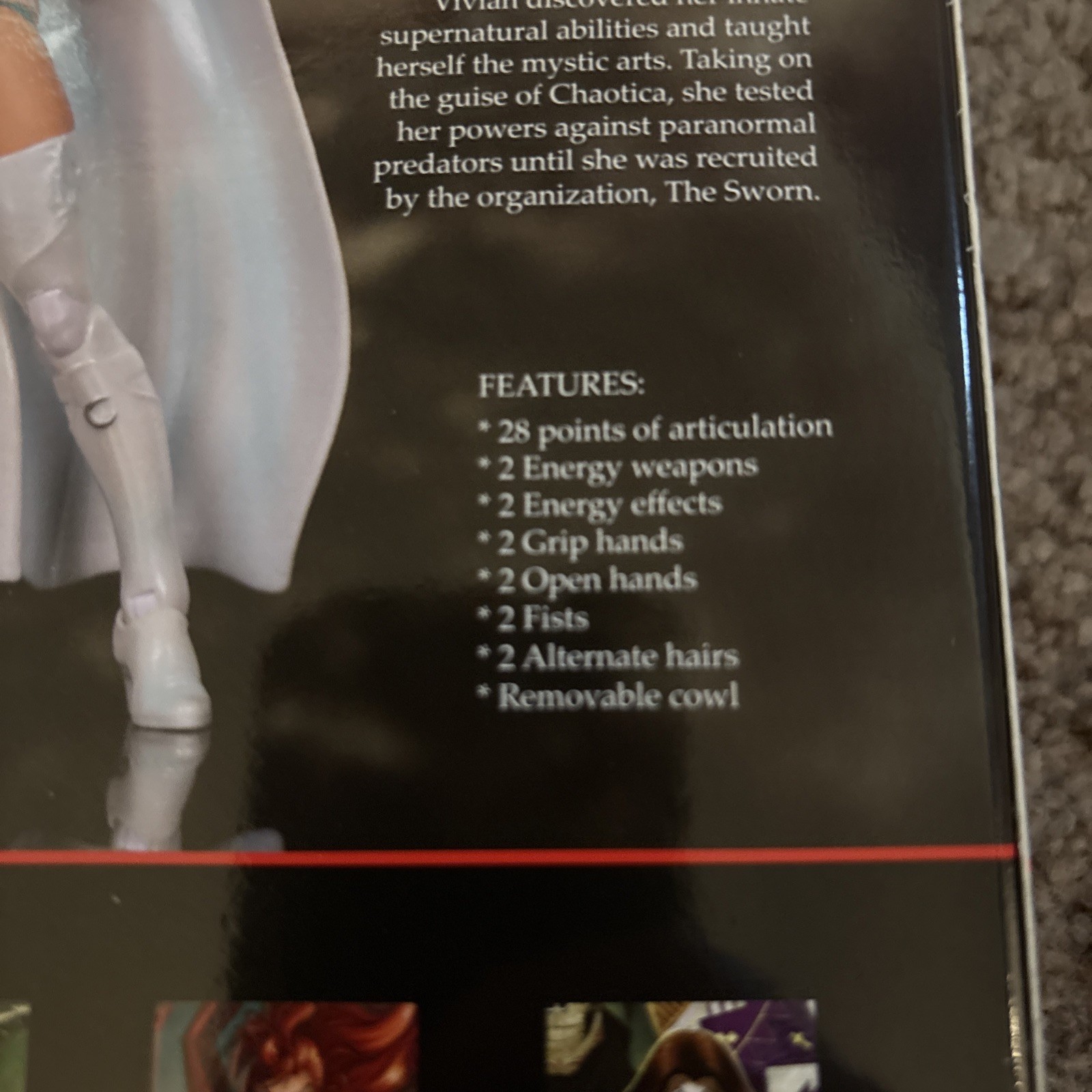 Coffin Comics Action Figures Chaotica (Legacy Series) Daughter of Lady Death