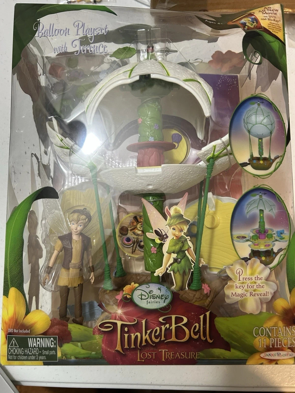 Disney Fairies Tinkerbell And The Lost Treasure Balloon Playset w/ Terence 06509