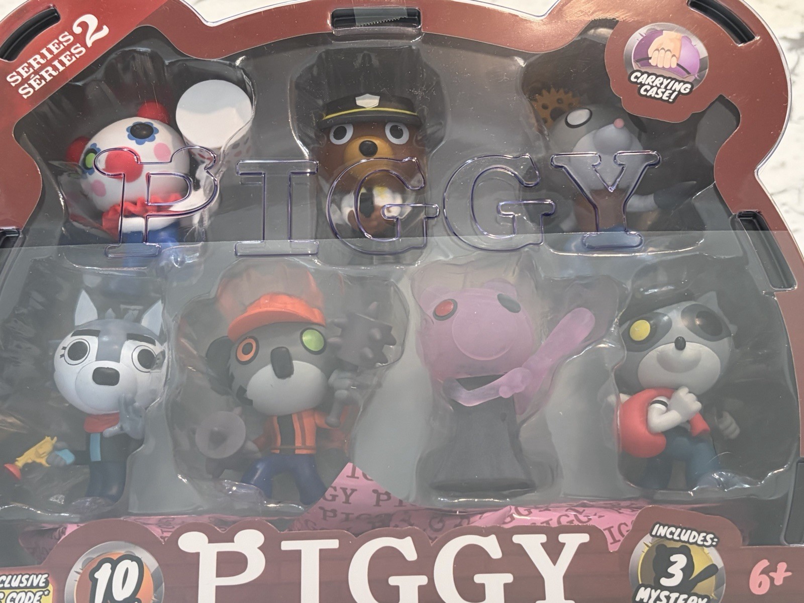 Roblox PIGGY Series 2 Mega Case Mini Figure 10-Pack Carry Case – SEALED, Mystery