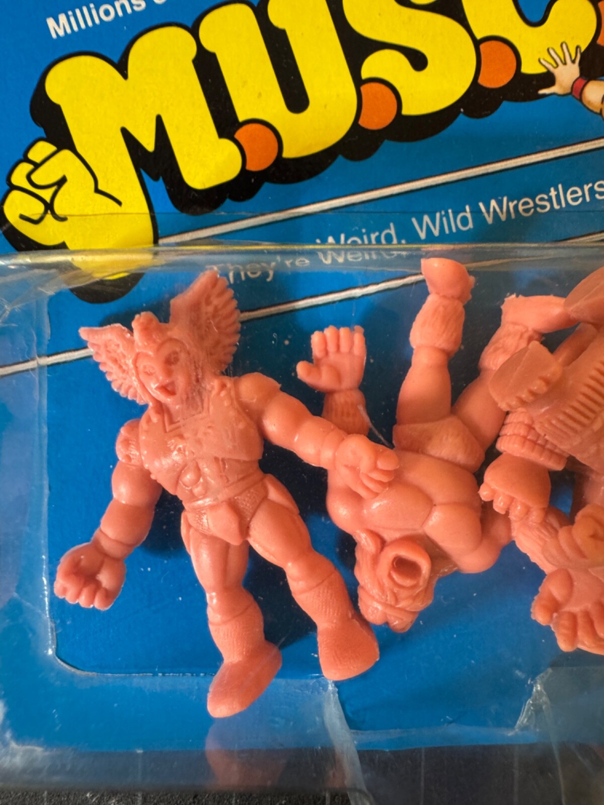 M.U.S.C.L.E. Figures, Kinnikuman, Kinkeshi, unopened box, 1985,