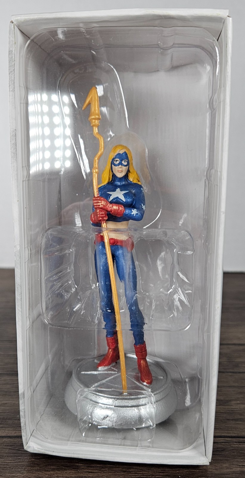 WHITE PAWN STARGIRL Eaglemoss DC Chess Collection #79 sealed, no magazine