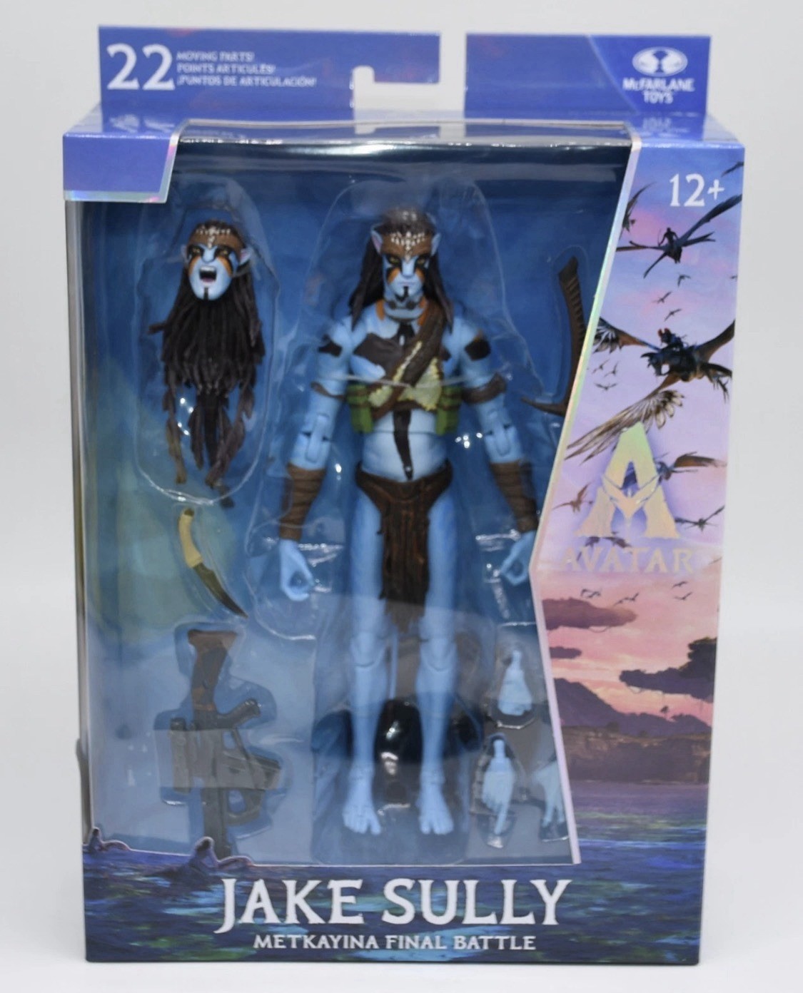 McFarlane Toys Avatar Fire and Ash Jake Sully 7&Prime; Action Figure Collector Edition