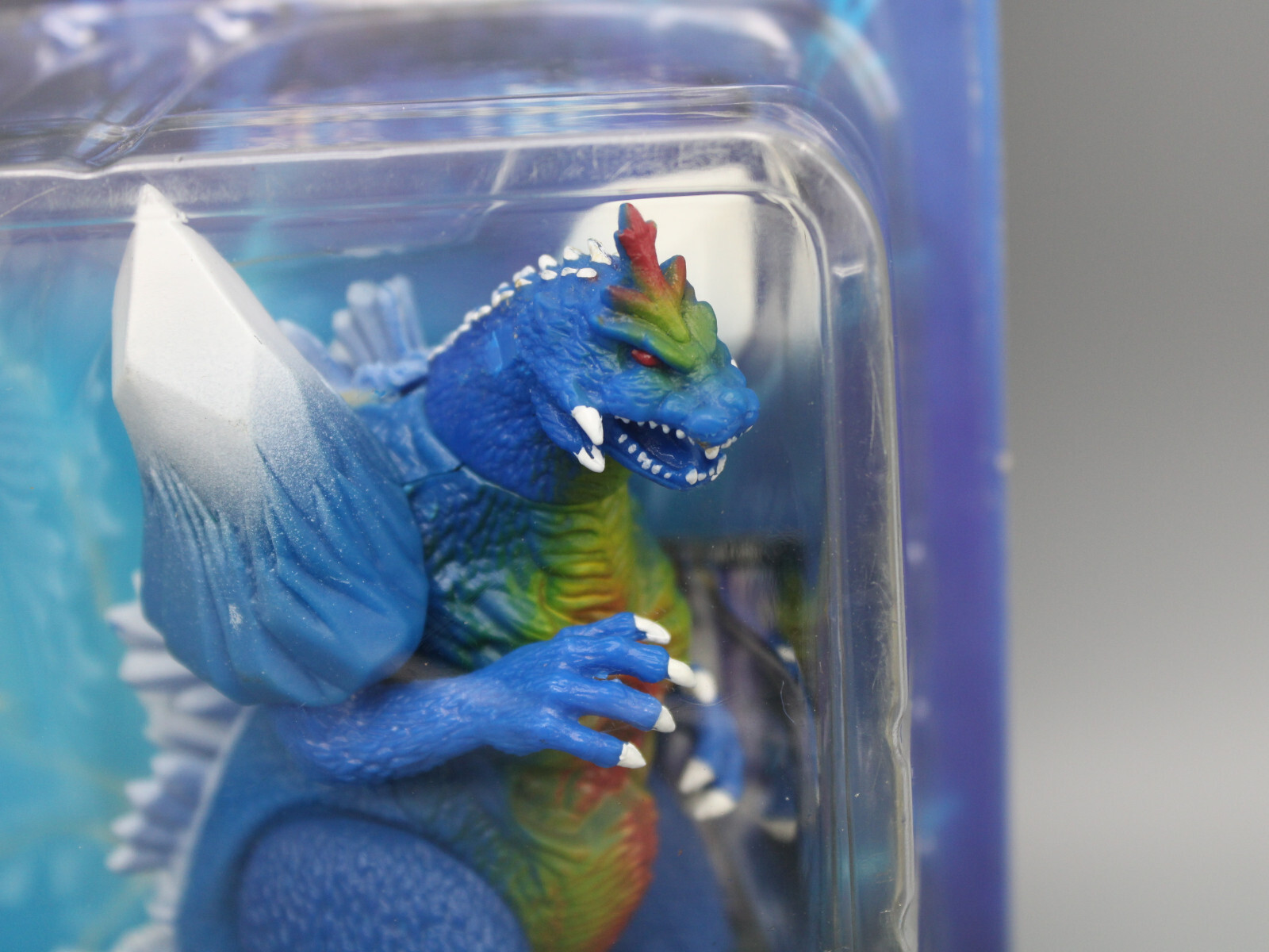 1995 Trendmasters Godzilla Wars SpaceGodzilla Action Figure with Bonus Card NOS