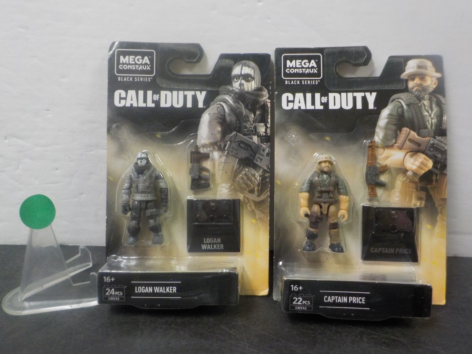 G508 Mega Construx Call Of Duty Lot Logan Walker Captain Price MOC