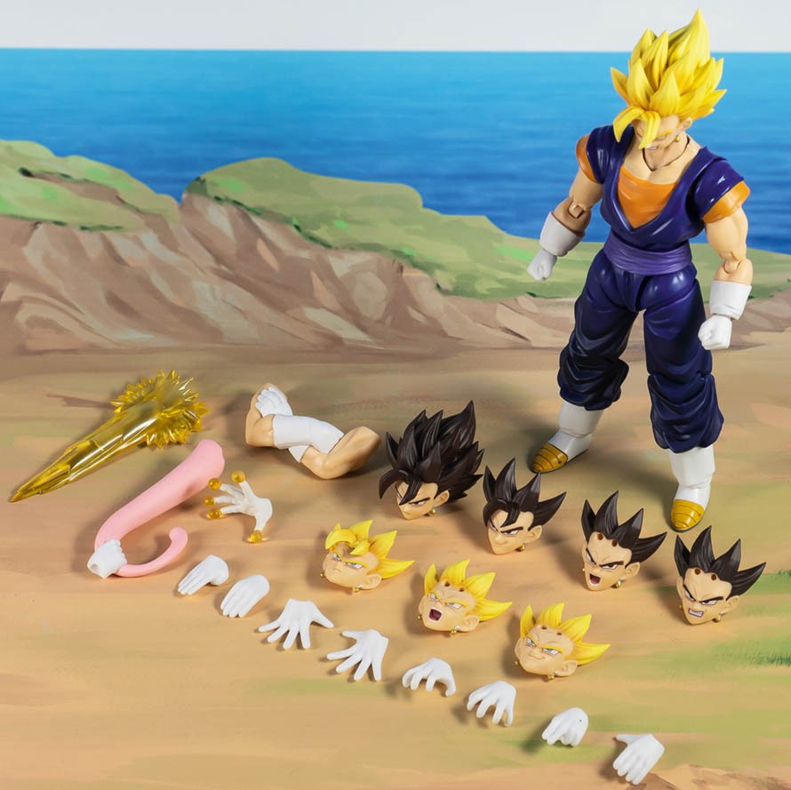 Demoniacal Fit Dragon Ball Trump Card Vegito 2.0 6&Prime; Action Figure 1:12 Official