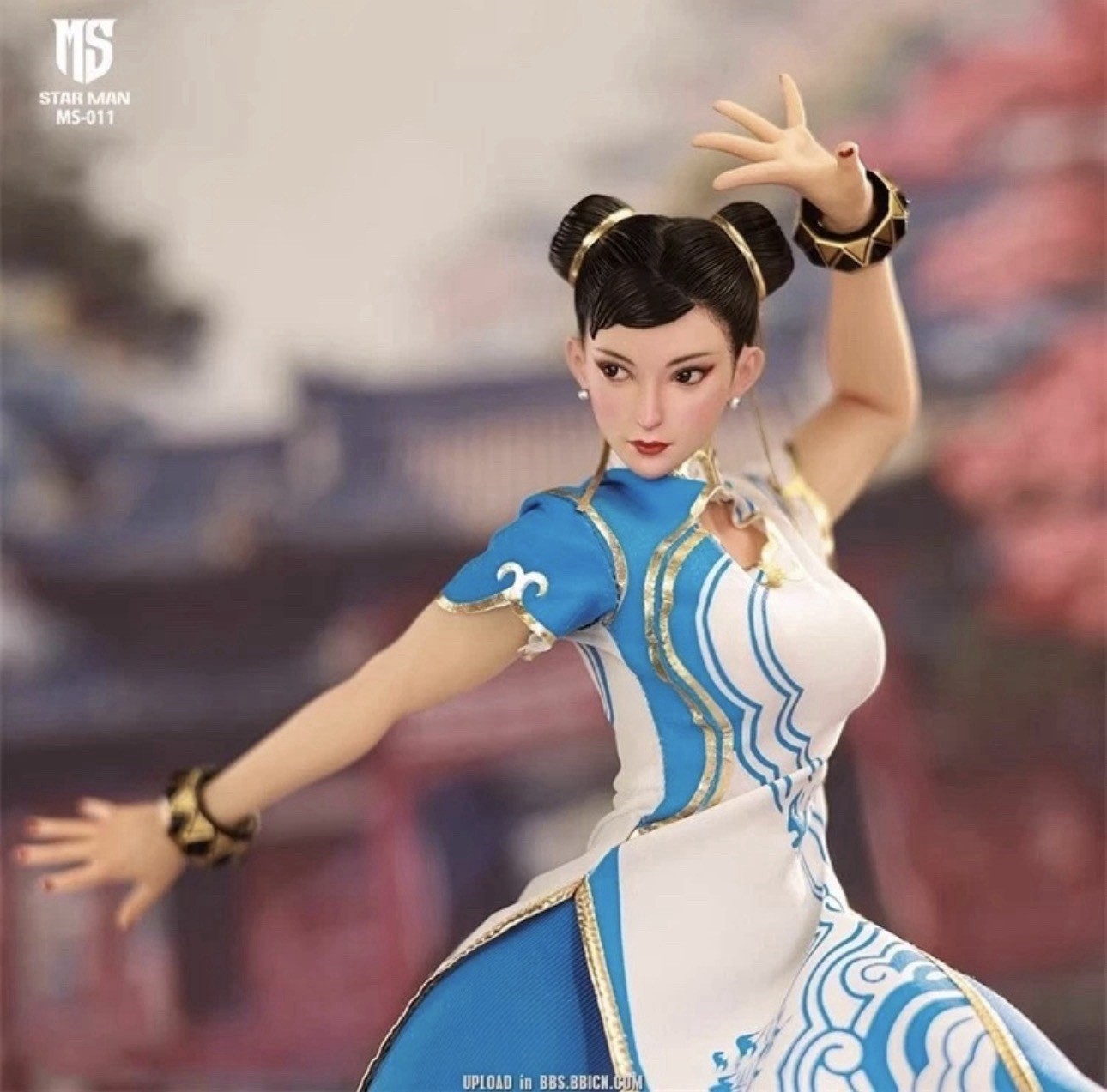 STAR MAN MS-011 1/6 Female Fighter Chun-Li 12&Prime; Figure US Seller